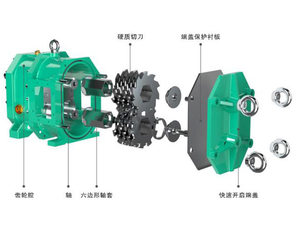 雙軸剪切機結(jié)構(gòu)圖 雙軸剪切機結(jié)構(gòu)圖